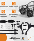 Front Suspension Kit For Honda CR V 2002 2003 2004 With 12 Pieces Including Front Lower Control Arms Heavy Duty Upgrade