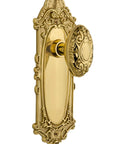 Victorian Oval Door Knob With Plate For Classic Doors Old School Vintage Hardware With Sleek Curved Details Durable Metal Finish