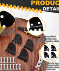 Four Piece 9 Inch Post Hole Digger Blades Serrated Auger Replacement Drill Bits With Screws For Digging Hard Soil