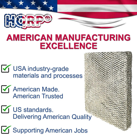 Two Pack Humidifier Filter Pad Replacement For Lennox Healthy Climate 35 X2661 mesh filter with American manufacturing text