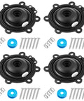 Gulfmew diaphragm repair kit (4-pack) with springs, screws and blue filters for Rain Bird CP/CPF valves