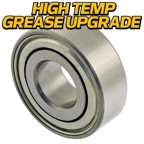 Heavy Duty Lawn Mower Spindle Bearing Kit, High Speed C3 Upgrade, Six Pack, Three Quarter Inch Bore, Fits John Deere, close-up