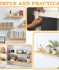 Heavy Duty L Shelf Brackets Stainless Steel 5x3 Inch White Wall Corner Braces For Wood Shelving Pack Of 4 installed in various rooms