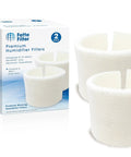Two Pack Humidifier Wicking Filter Replacement For AIRCARE Essick Air MAF1 And Kenmore Humidifiers with box packaging
