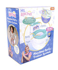 Interactive Toddler Potty Trainer Chair With Snappy Audio Clips And Upbeat Tunes, Two In One Step By Step Toilet Training Stand with removable trainer seat.