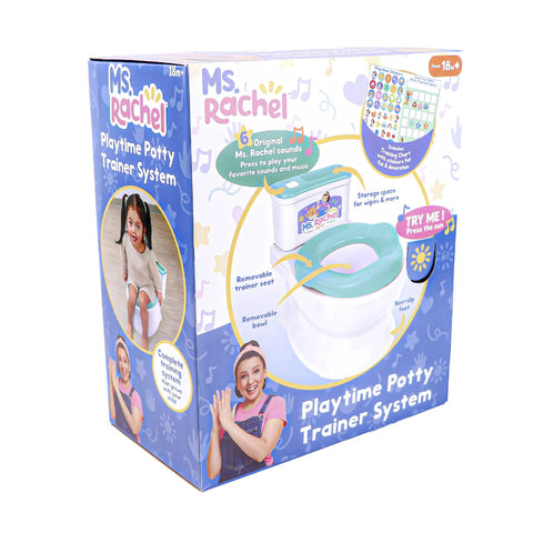 Interactive Toddler Potty Trainer Chair With Snappy Audio Clips And Upbeat Tunes, Two In One Step By Step Toilet Training Stand with removable trainer seat.
