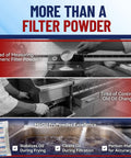 Fry Powder Oil Stabilizer And Filter Aid For Deep Fryers 72 Size B Sachets 240 Milliliters Each Keeps Fry Oil Cleaner Longer Saves Grease