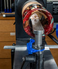 Pro Grade Stainless Steel CNC Machined Woodturning Tool Rest Platform With Solid Post And Collar For Scrapers And Turning Tools 1 Inch Post 9 Inch Wide Rest USA Made And Available In 5, 7, Or 9 Inch Length For Hollowing on a lathe