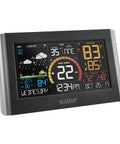 Wireless Wi Fi Digital Weather And Wind Station With Wind Speed History And Alerts Dynamic Forecast Icons No Wires No Fuss Wi Fi Compatible And Ready For Free App Access For Enhanced Weather Data From NWS And AccuWeather, displaying forecast on screen.