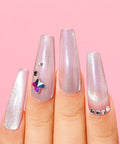 Cat Eye Gel Nail Polish Set HEMA Free Cruelty Free Vegan Soak Off UV LED Gel Manicure Kit with glitter and nail art