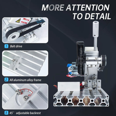5 Inch Mini Table Saw For Crafts Portable Multipurpose Cutting Machine 110 220V 0 To 45 Degree Adjustable Angle 997 Motor details