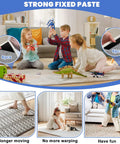 Non Slip Rug Grippers 16 Piece Carpet Stickers Keep Area Rugs In Place On Tile Stairs And Hardwood Floors Heavy Duty Rug Tape