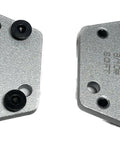 E1 Bar Diamond Tooling For Precision Grinding Soft Grade Diamond Bits 8 10 Grit shown from top view with bolt holes