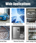 WideApplications of Hella Rugged Engine Chassis Grounding Cable Kit features cars, building, electrical and earth leakage grounding.
