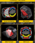 Go To Portable Digital Multimeter Tester With 6000 Counts VA Display And Auto Ranging Measures ACDC Voltage And Current
