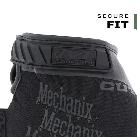 Specialty Pursuit D5 Cut Resistant Covert Work Gloves With Internal Armortex Layer And TrekDry Breathable Fit That Keeps You Comfy All Day EN 388 Level D And ANSI A5 Blade Cut Protection 3D Patterning Large Size All Black