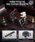 Electric Connector Add-On For Mechmix Series 3D Puzzle Mechanical Model Kit, 13cm Type-C bridge with 5.5cm six-way base