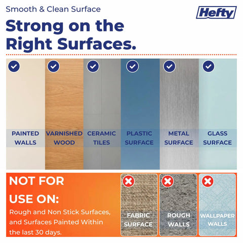 No Drilling Hassle Snap On Your Walls Versatile Adhesive Hooks For Quick Bathroom And Kitchen Refreshes Heavy Duty Grip Keeps Your Place Looking Sharp Total Game Changer For Tight Spots 12 Pack Storm Gray displayed on various surfaces.