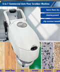 Heavy Duty Industrial Corded Floor Scrubber Workhorse With 16.3 Inch Brush And 1750 Square Meters Per Hour Cleaning machine