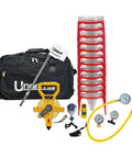 AuditMaster On Site Sprinkler Performance Auditing Kit For Turf And Golf Green Irrigation with large cup heads and tools