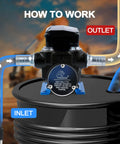 Heavy Duty Electric Oil Transfer Pump 110V Generating 18 Gpm Lightning Fast Flow And A Rock Solid 49 Ft Lift for diesel fluid transfer process.