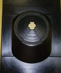 Two Piece Retrofit Pipe Flashing Kit Black For Roofs You Can’t Flash Over, Seals Around Pipes And Vents, Easy Install