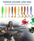 All In One 144 Piece Fishing Lure Kit With Tackle Box Included Including Crankbaits Spoons Jigs Soft Plastics Hooks and Lures