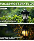 Two Pack Dusk To Dawn And Day Night Sensor For Outdoor Lighting Wide Voltage 120 277 VAC 50 60 Hz IP65, lamp auto on/off.