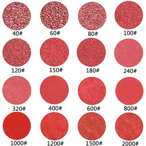 Pro Grade 320 Piece 3 Inch Sanding Discs Kit With 16 Grits Hook And Loop Backer Plates And Soft Foam Pad For Drill Tools