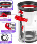 Replacement Dust Bin And HEPA Filter Kit For V11 And V15 Series Vacuum Cleaners SV14 SV15 SV22 with reinforced bin and red latch