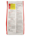 Back view of Insect Granules For Lawns And Gardens, 10 Lb Bag, showing application instructions and information.