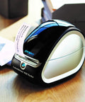 No Sweat White Mailing Address Labels For Slick Office Packing Feature Direct Thermal Printing With Zero Ink Or Toner Strong Self Adhesive Backing Peels Instantly Two Rolls Hold Seven Hundred Sheets Ready For Your Next Shipping Spree on DYMO LabelWriter 450 Turbo.