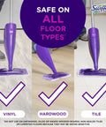 WetJet Floor Cleaner Refill With Gain Scent For Multi Purpose And Hardwood Floors, Pre Mixed Liquid Floor Cleaner Solution