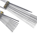 Pro Grade Torch Tip Cleaner Kit With 13 Wire Files And Flat File Includes 4 Cleaners In 5 Inch And 3 Inch Sizes for welding maintenance
