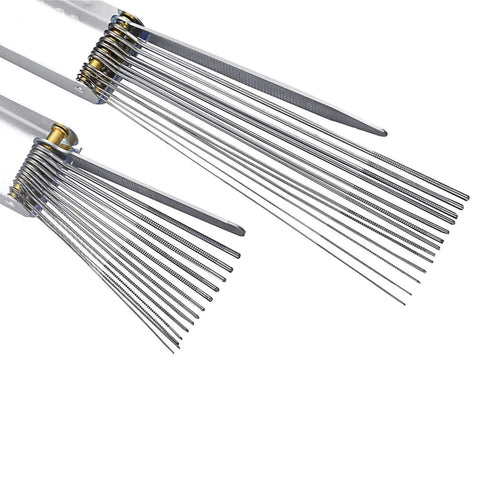 Pro Grade Torch Tip Cleaner Kit With 13 Wire Files And Flat File Includes 4 Cleaners In 5 Inch And 3 Inch Sizes for welding maintenance