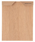 Walnut Beesplate Woodworking Kit board with "Woodwork Center" marking on top edge, perfect for hobby crafters and DIY wood projects.