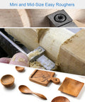 Build Tough 11Mm Square Straight Carbide Insert Tips For Woodturning And Lathe Tasks 30 Degree bevel cutting wood with tools.