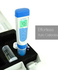 Pocket pH Tester Kit With Waterproof Body Replaceable Probe 0.01 pH Accuracy LCD Display Handheld pH Meter For Soil Water And Aquariums