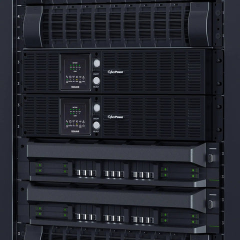 1500VA Smart LCD UPS Battery Backup And Surge Protector With 8 Outlets 900W AVR For Serious Servers And Network Gear, Simulated Sine Wave, Quiet Rack Or Tower Setup, UL Certified