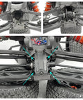 Traxxas X Maxx Front And Rear Helical Diff Ring Pinion Gear Kit Carbon Steel 32 Tooth Bevel Gear Module One Point Six
