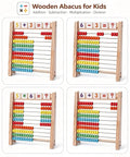 The Real Deal Wooden Abacus For Kids Featuring 100 Brightly Colored Beads Perfect For Kickstarting Math Foundations And Montessori Counting Drills Preschool Classrooms with math problems.