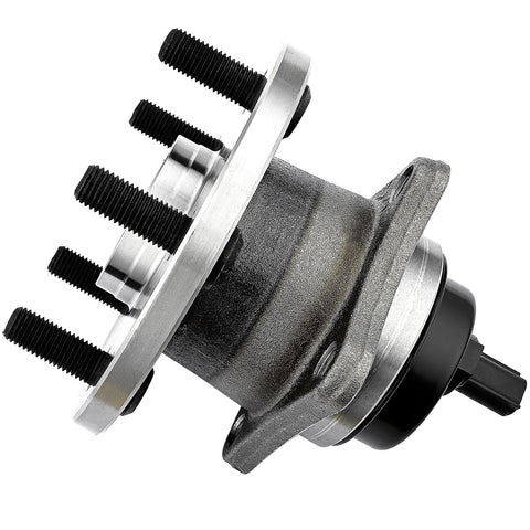 Pair Rear Wheel Bearing And Hub Assembly For 2009 2010 Pontiac Vibe 2009 2019 Toyota Corolla And 2009 2014 Toyota Matrix FWD Durable Replacement Wheel Hub