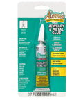 Jewelry And Metal Glue For Instant Bond, Waterproof 0.7 Ounce Tube, strong permanent bond for repairs on glass, stones, beads