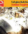 300 Watt Equivalent PAR38 LED Flood Light Bulbs Ultra Bright 3600 Lumens illuminating snow-covered ground outdoors