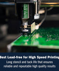 Dispensing 3 Percent Silver SAC305 Solder Paste No Clean With 25 G Pneumatic Dispenser onto PCB for high-temp lead-free assembly