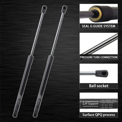 Chevrolet Traverse Rear Liftgate Lift Supports Gas Struts Pair 2009 Through 2017 detail and features