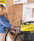 3 Gallon Wet Dry Shop Vacuum With 3 Peak HP Motor Powerful Suction Portable 2 In 1 Auto Detailing Vacuum for kitchen use