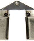 Invisible Hinge Model 218 For Doors 1 3/4 Inch To 2 Inch Opens 180 Degrees And Swings In One Direction 20 Minute Fire Rated Zinc Satin Nickel Exterior