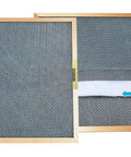 20X23X1 Inches Washable Electrostatic MERV 8 Furnace And HVAC Air Filter with labeled layers showing construction details