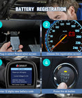 Steps for battery registration using Full System OBD2 Diagnostic Scanner For Chevy And GMC BiDirectional Scan Tool With 30 Plus Special Functions.